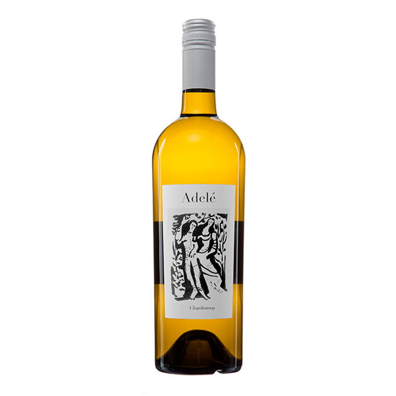 White Wine Adelé Chardonnay Bottle