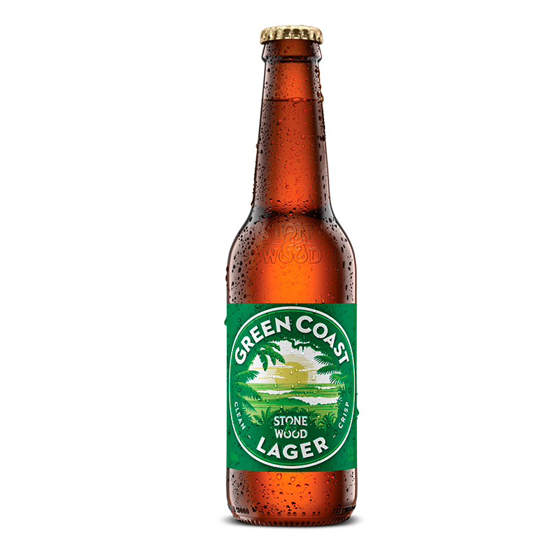 Stone and Wood Green Coast Lager Bottles