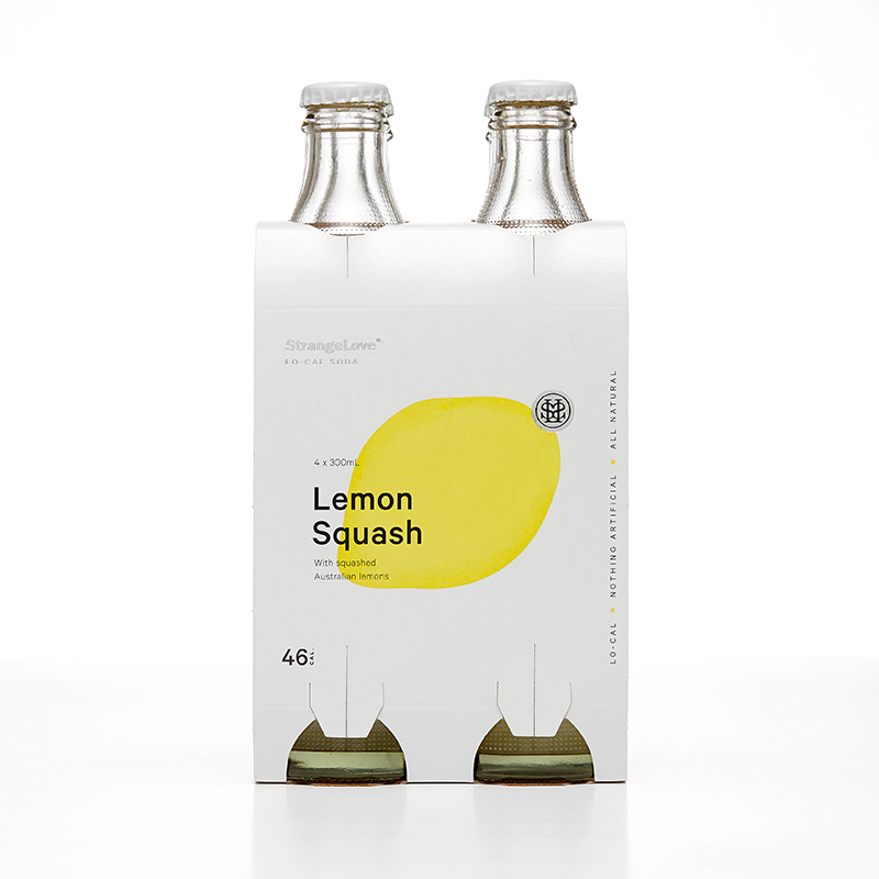 Lemon Squash Low Cal Soda by Strangelove