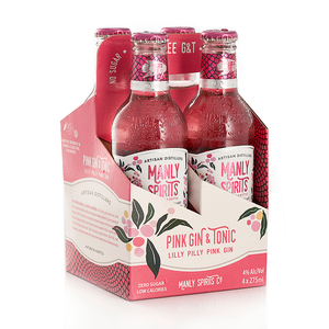 Manly Spirits Lilli Pilli Pink Gin & Tonic