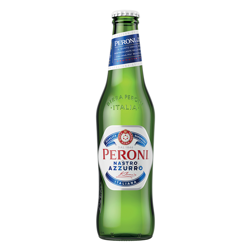 Peroni Nastro Azzurro Bottles 330mL
