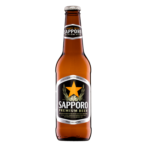Sapporo Bottles 335ml