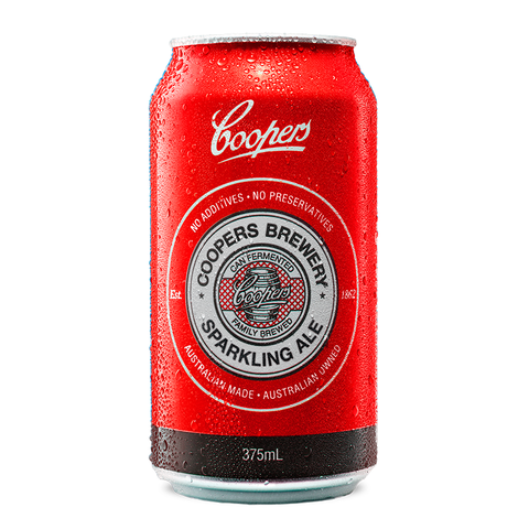 Coopers Sparkling Ale Cans