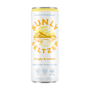 Sunly Seltzer Ginger & Lemon