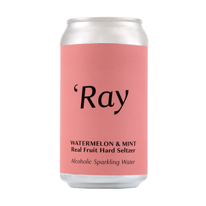 Ray Hard Seltzer Watermelon and Mint
