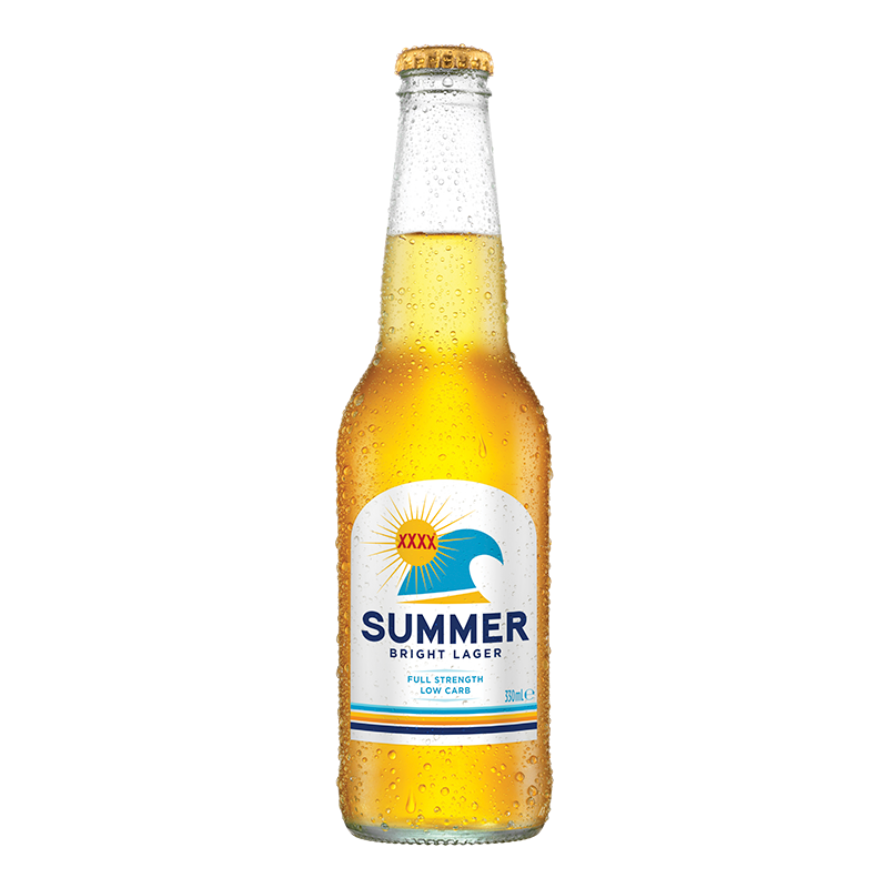 XXXX Summer Bright Lager